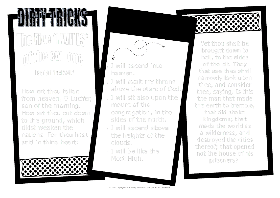 PGFE Isaiah14 Scripture Doodle A4