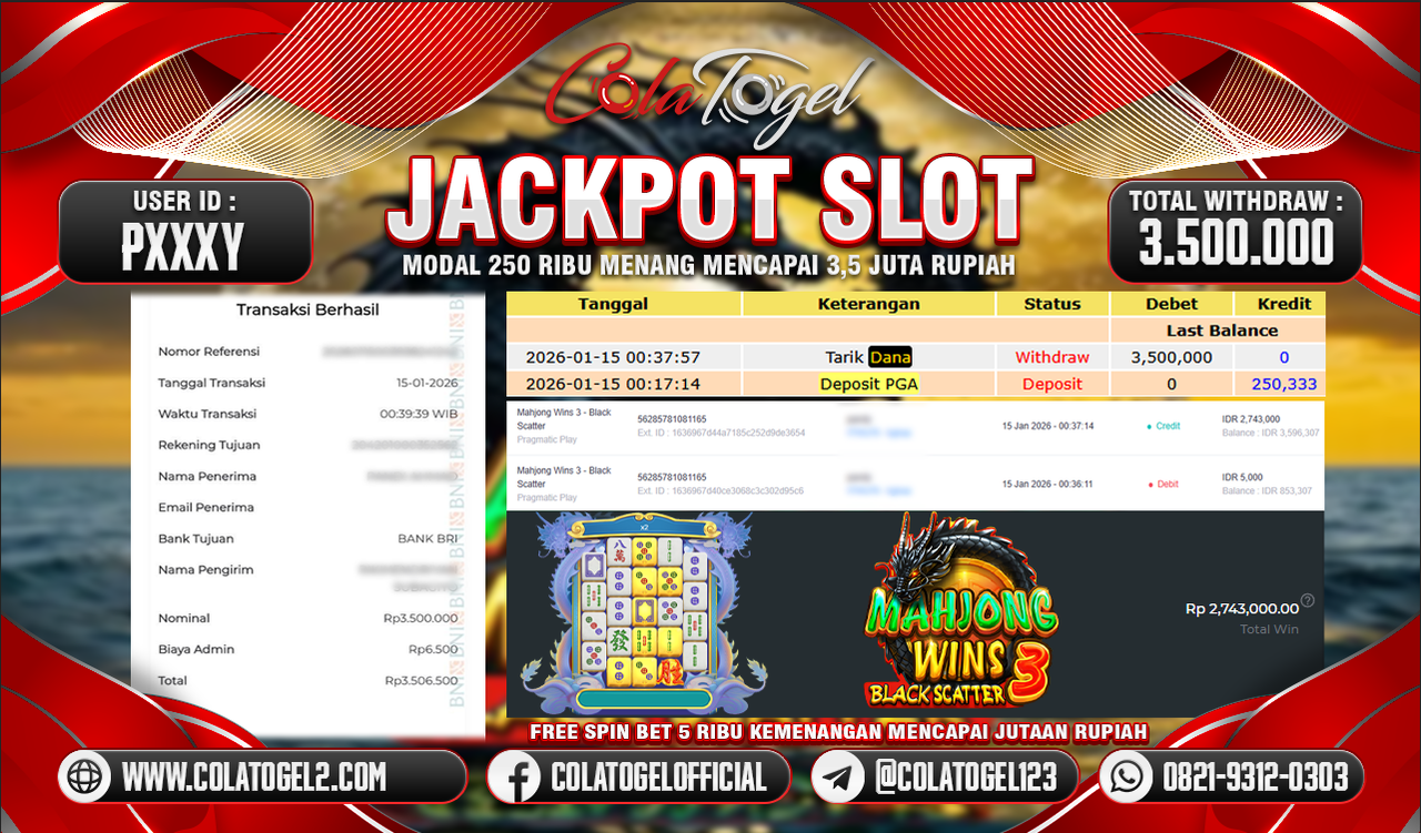 JACKPOT SLOT GACOR!!