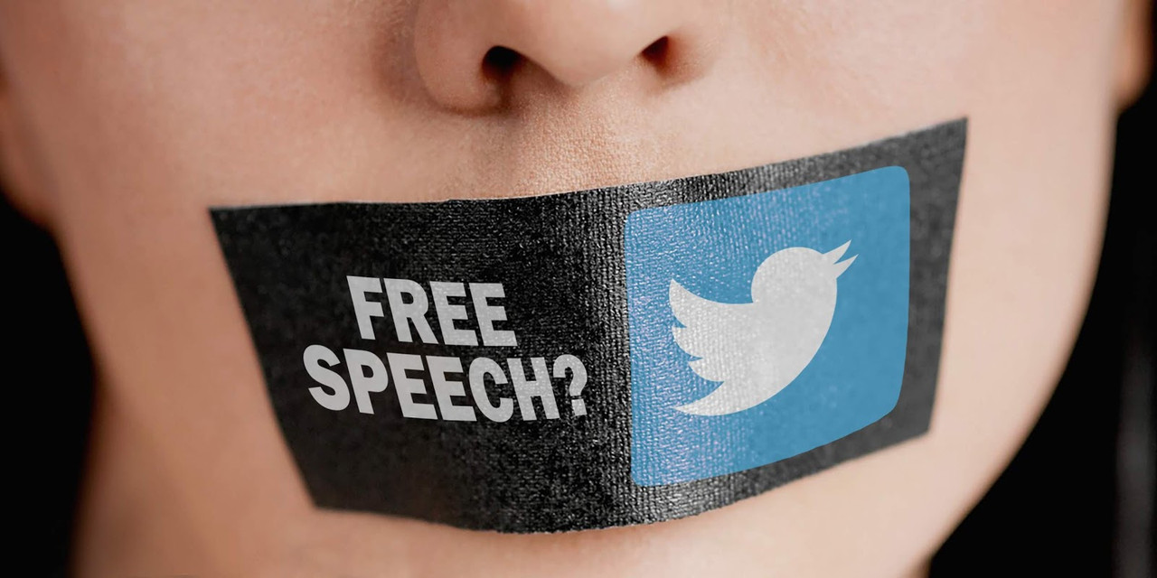'Twitter gelooft niet in vrijheid van meningsuiting'