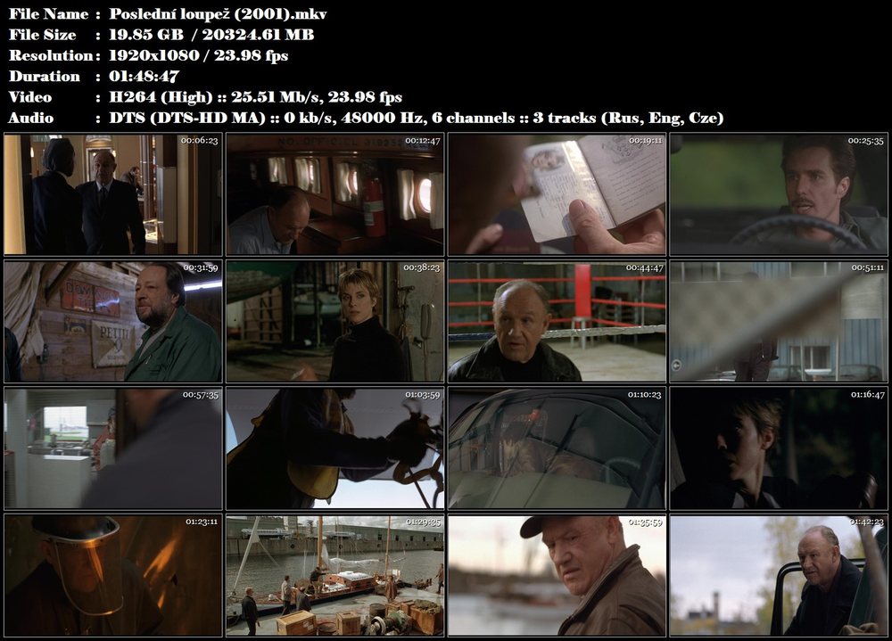 Poslední loupež / Heist (2001)