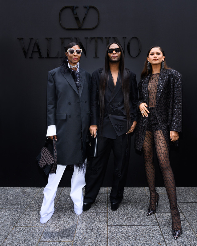 Valentino, i look delle star alla sfilata Primavera-Estate 2023 Valentino, i look delle star alla sfilata Primavera-Estate 2023