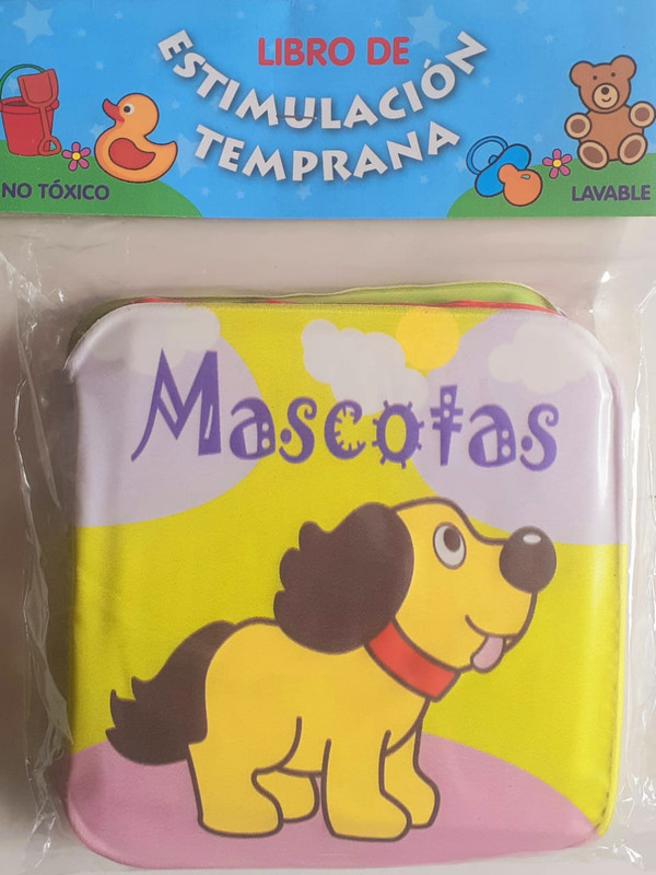 MASCOTAS, LIBROS PARA EL AGUA ESTIMULACION TEMPRANA