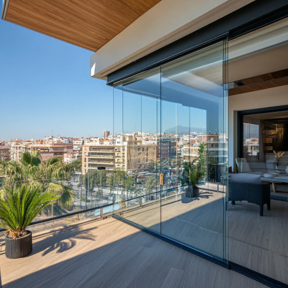 Techo de terraza moderno
