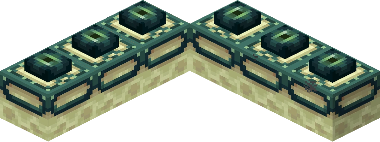 top half of minecraft end portal frame