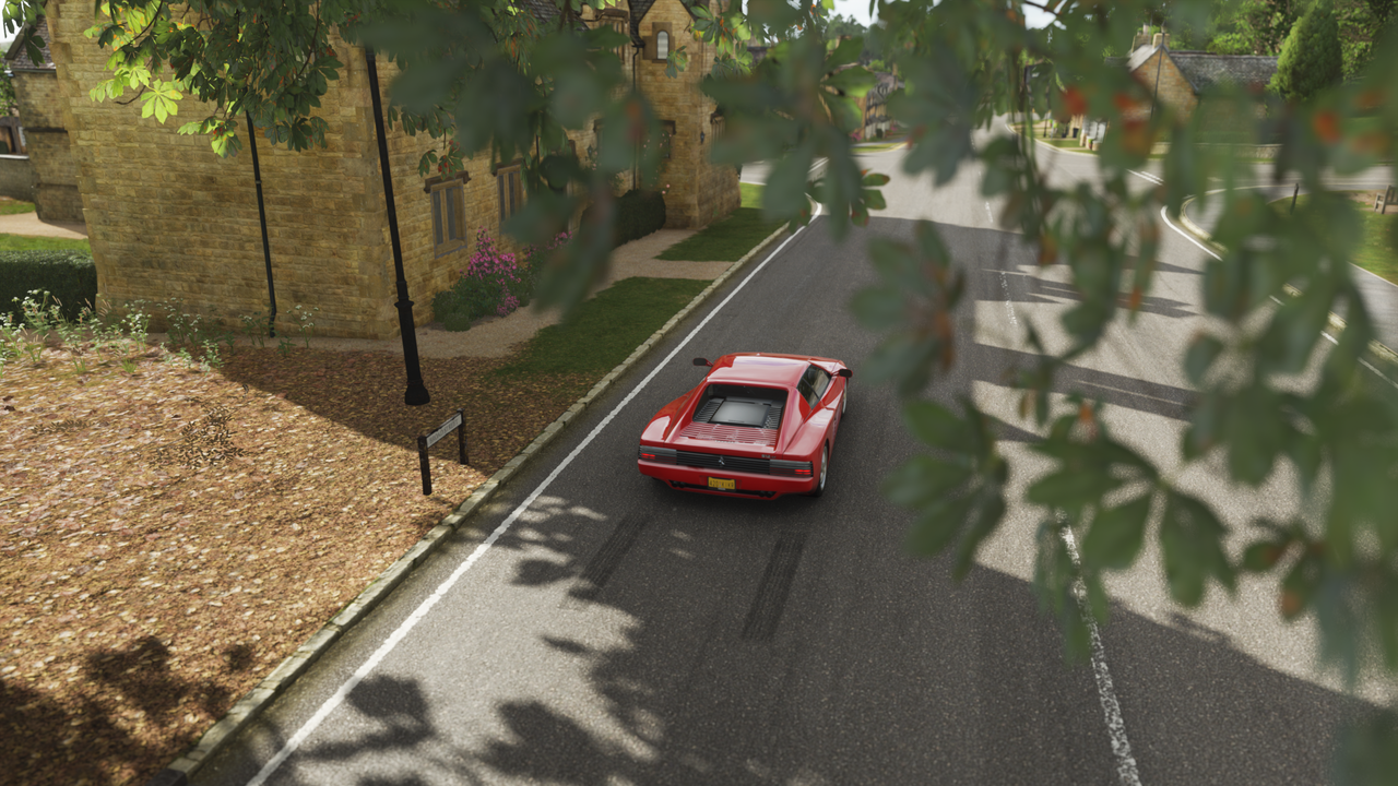 Ferrari 512TR top view