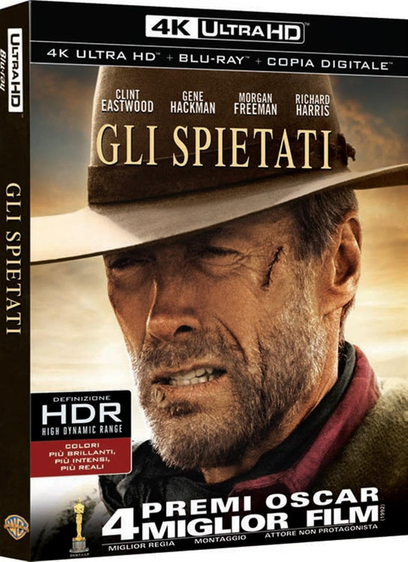Gli Spietati (1992) Full Blu Ray UHD 4K ITA DD 5.1 ENG DTS HD MA