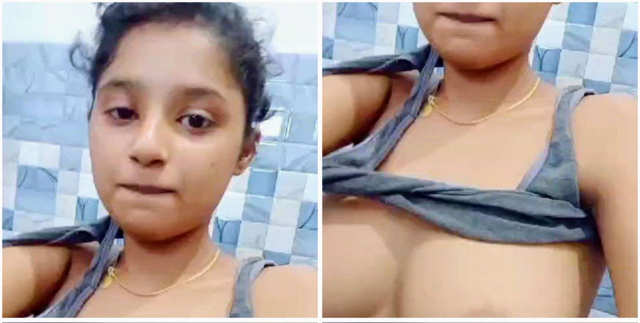 Cute desi girl Showing her boob in bathroom nude video