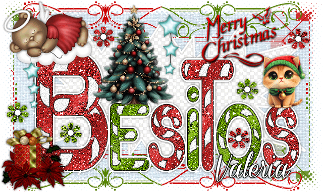 Besos Christmas Kitten valeria