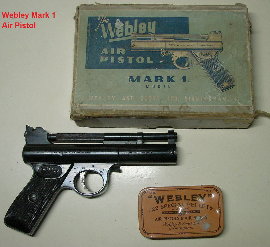 Webley Mark 1 air pistol