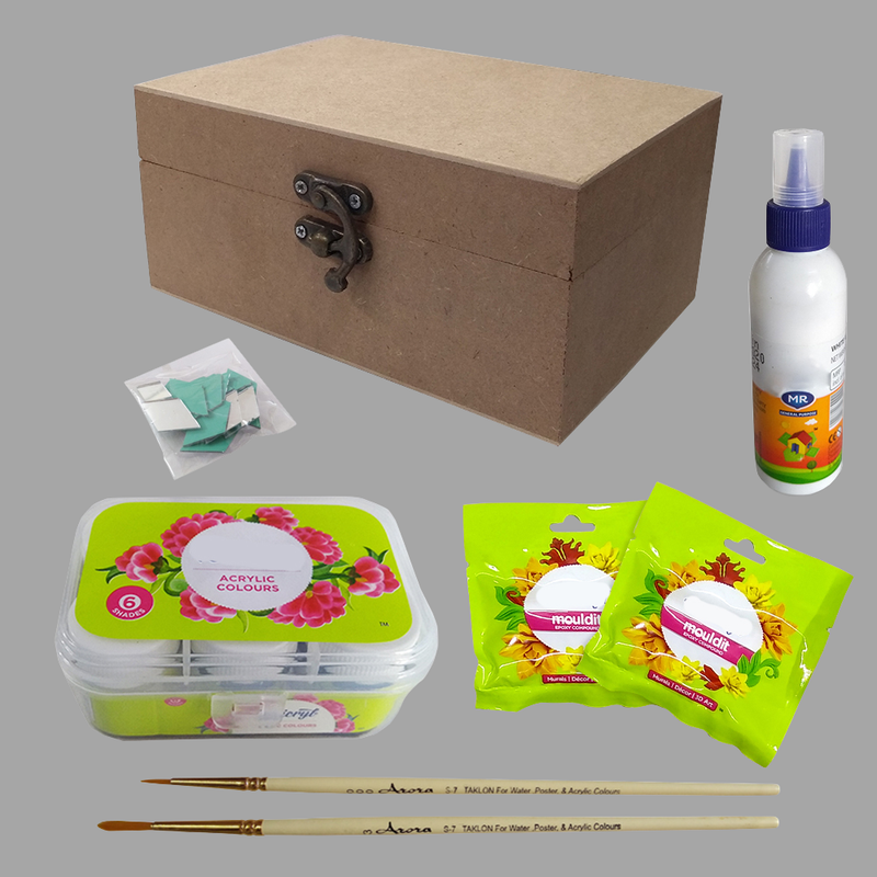 Lippan Art on MDF Box DIY Kit