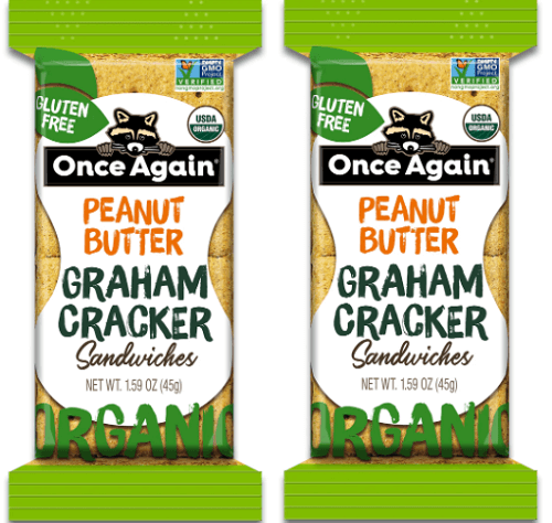 Get a Free Pack of Once Again Cracker Sandwiches Mailed to You Get a Free Pack of Once Again Cracker Sandwiches Mailed to You