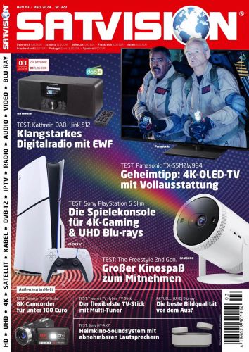 Cover: Satvision Testmagazin No 03 März 2024