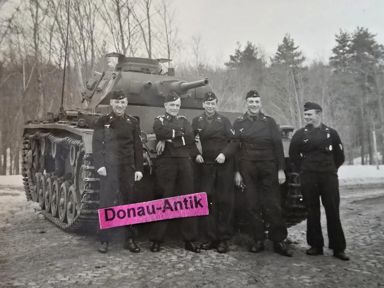 Foto Panzerkampfwagen III Panzer Tank Pz Kpfw III Panzer Truppe Kennung 3 2 WK