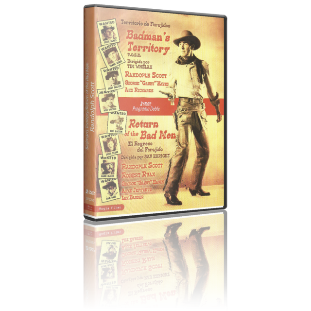 Portada - Territorio de Forajidos [DVD9Full] [PAL] [Español/Ing] [Sub:Español] [1946] [Western]