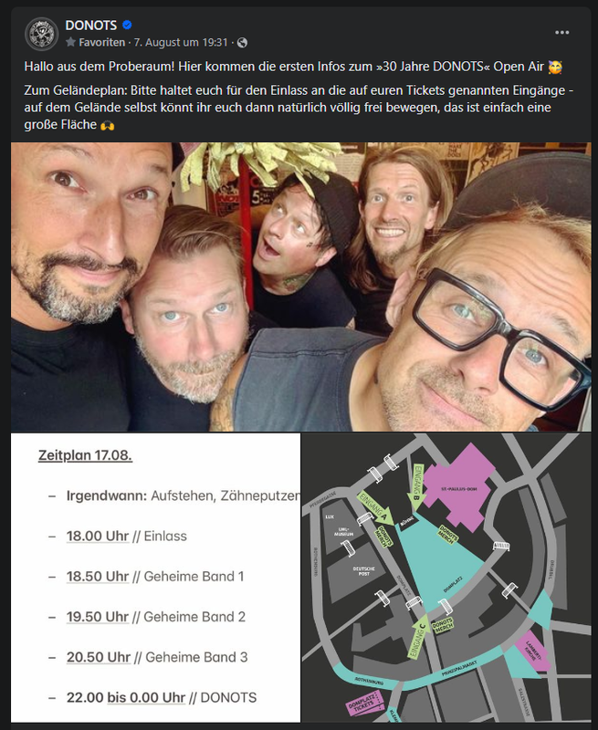 Donots-Münster2024-zeiten