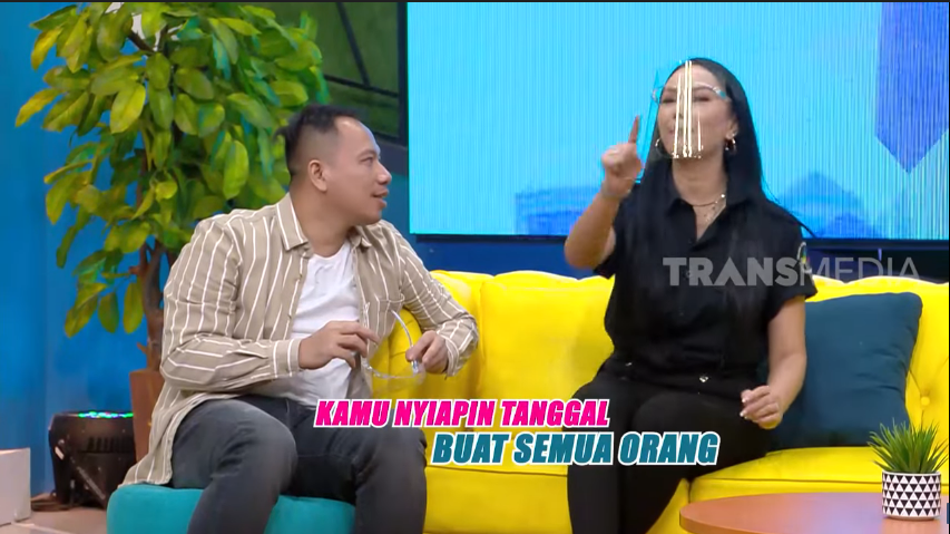 Kalina Ocktaranny menanyakan soal tanggal pernikahan yang dibuat Vicky Prasetyo