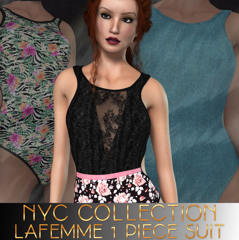 NYC Collection: 1 Piece Suit - La Femme NYC Collection: 1 Piece Suit - La Femme