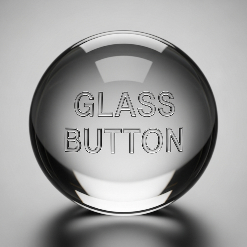 Glass Buttons hover preview