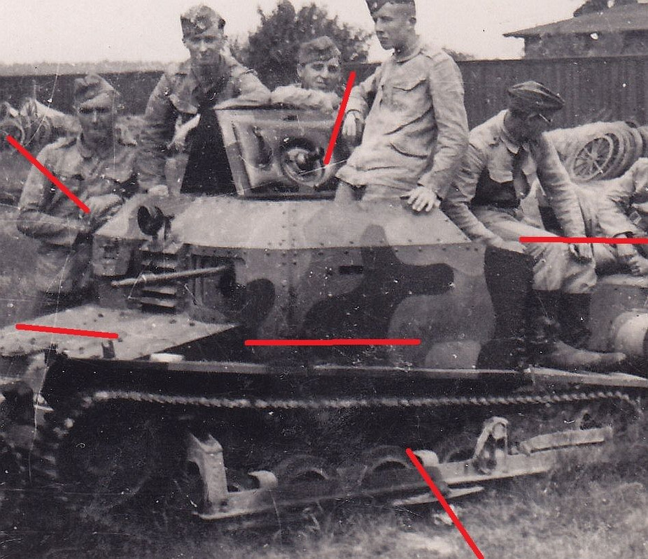 slowakischer Beutepanzer Tančík vz.33 Praga T-33