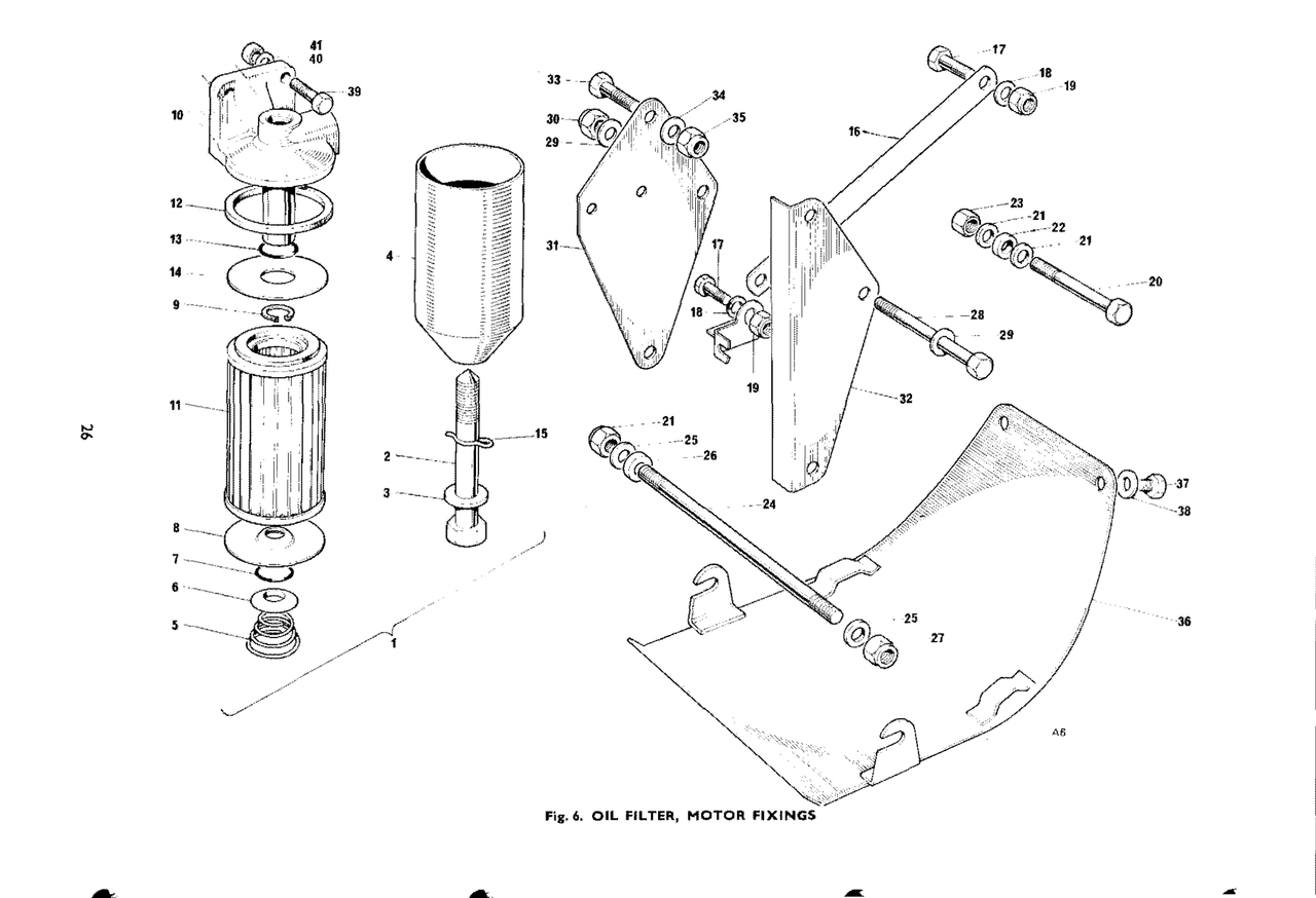 TR25W 71 Parts Book Oil Filter