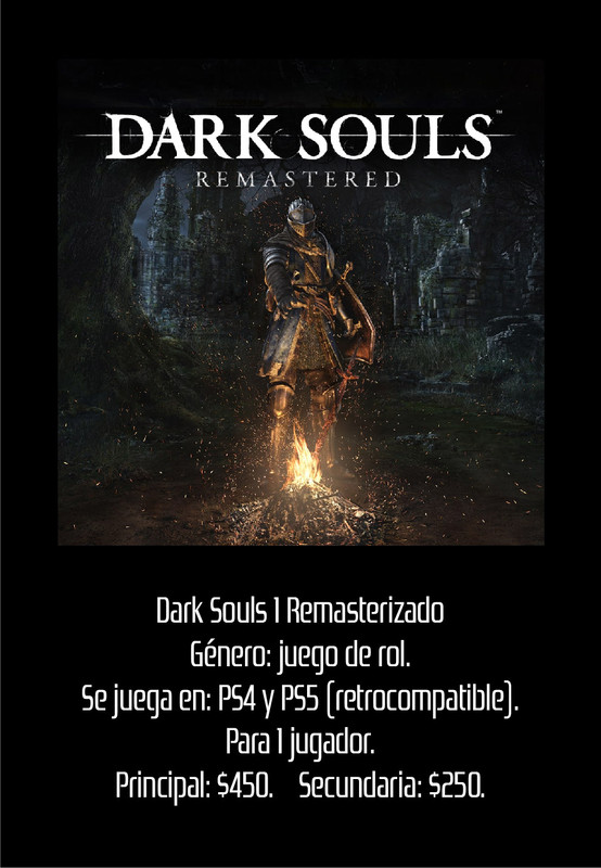 Dark Souls 1 Remasterizado