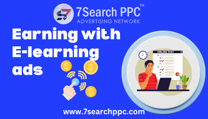 Earn with E-learning  ad networks