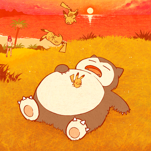 pikachu-snorlax-and-exeggutor-pokemon-dr