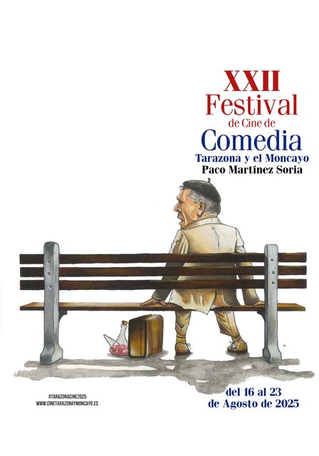 ESTA TARDE SE INAUGURA EL FESTIVAL DE CINE DE COMEDIA DE TARAZONA Y EL MONCAYO 2025