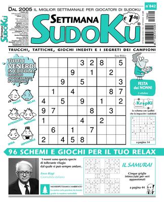 Settimana Sudoku N.842 – 01 Ottobre 2021