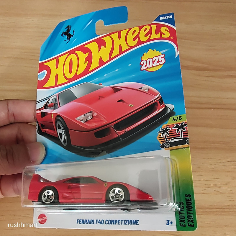 NEW HOT WHEELS 2025 Case K FERRARI F40 COMPETIZIONE Red