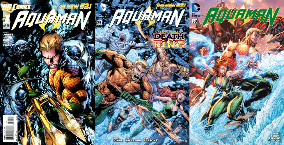 Aquaman Vol.7 #0-52 + Annual #1-2+ Special (2011-2016) Complete