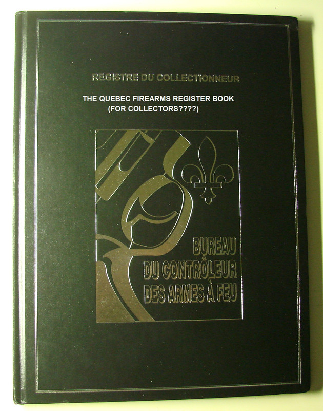 The Firearms Register Book