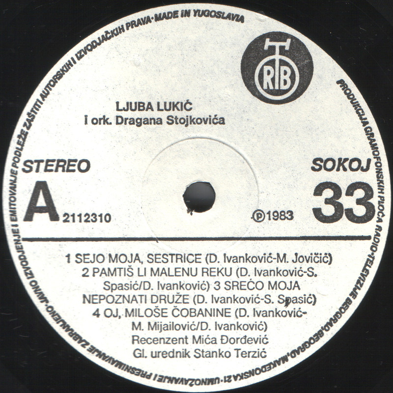 Ljuba Lukic 1983 sA