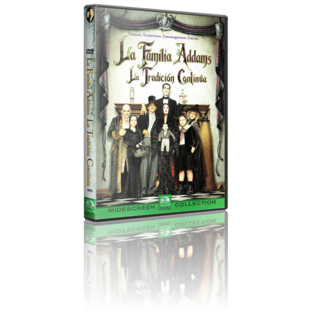 Portada - La Familia Addams: La Tradición Continúa [DVD9 Full][Pal][Cast/Ing/Fra/Ita][Fantástico][1993]