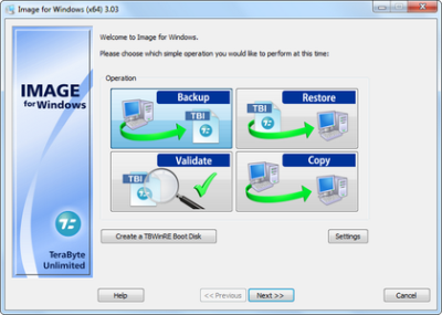 TeraByte Drive Image Backup & Restore Suite 3.26 Portable