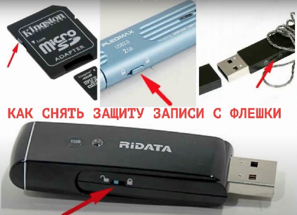 SD карта памяти или карта MicroSD, подключаемая через переходник на формат SD