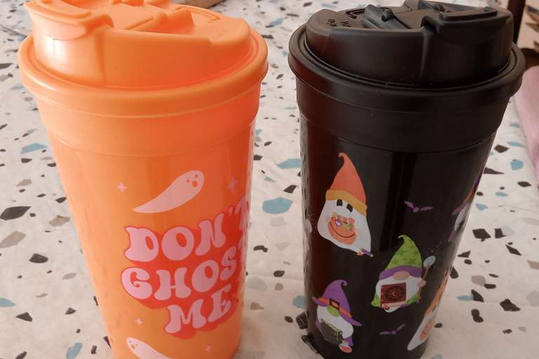 Chedraui: Vasos Para Café Cool Gear Edición Halloween 
