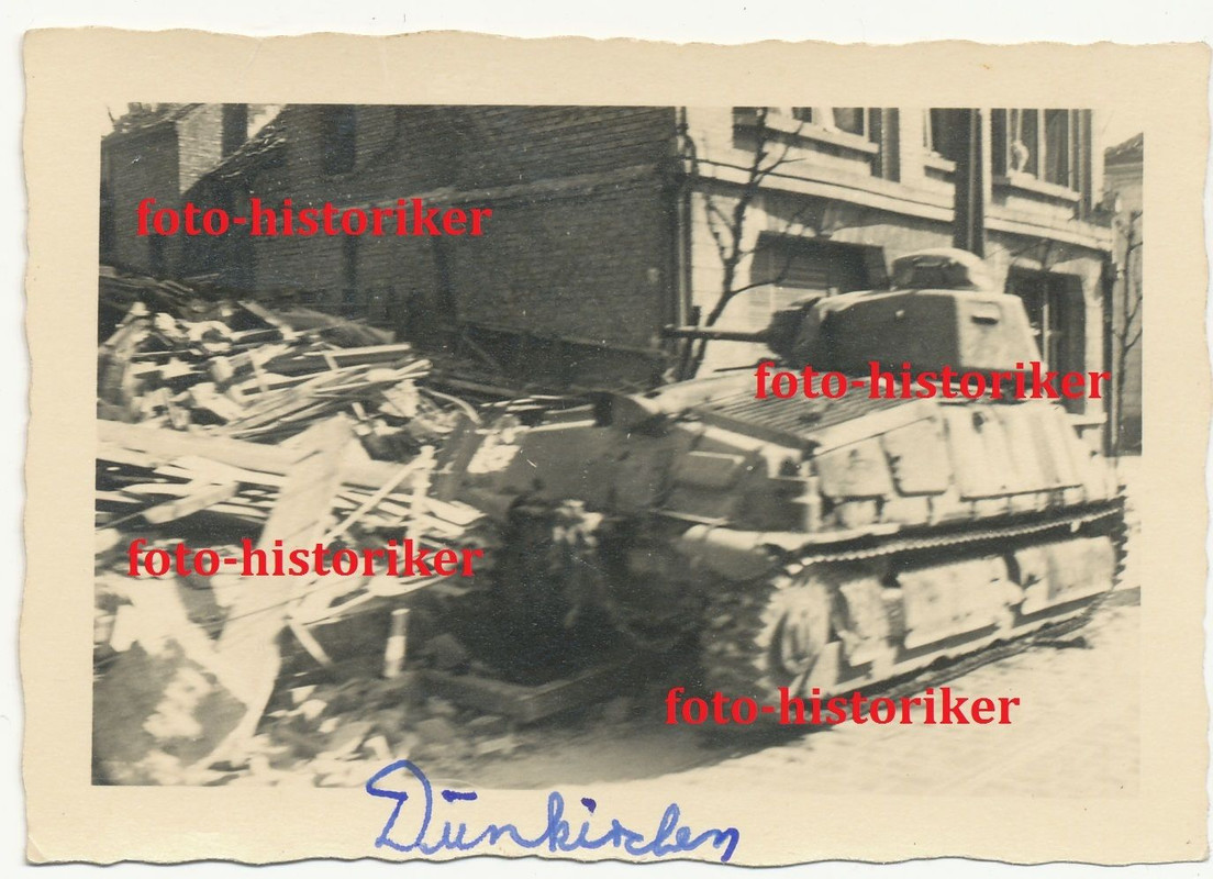 französischer BEUTE Panzer S35 Somua Frankreich 