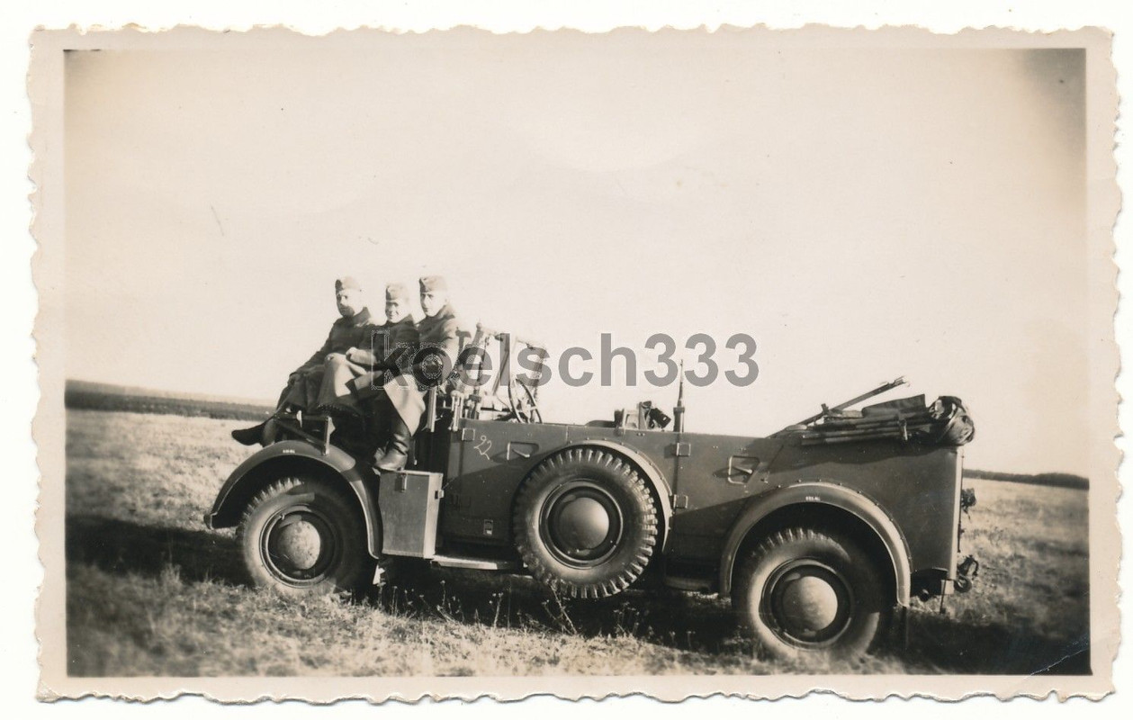 Einheits PKW Kübelwagen Kfz Wehrmacht Nebelwerfe