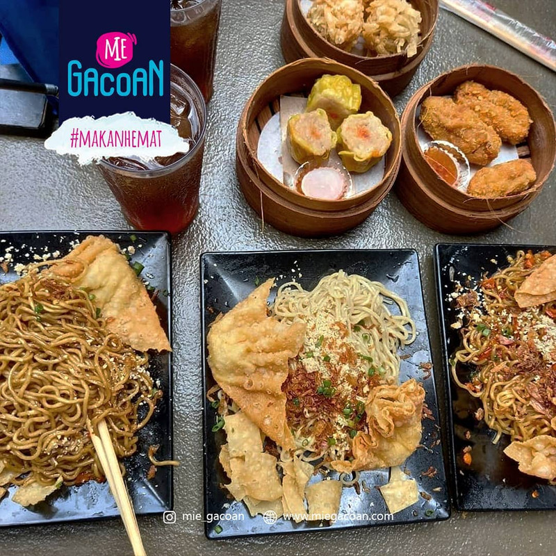 Mi pedas dari Mie Gacoan.