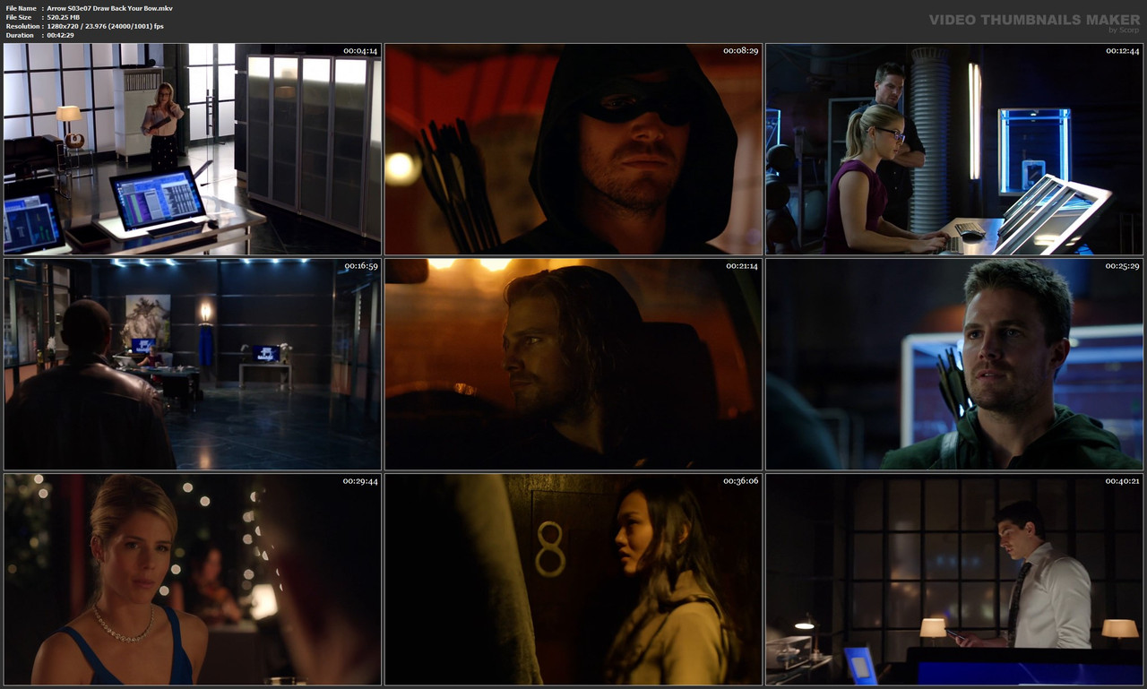 Arrow S03e07 Draw Back Your Bow.mkv