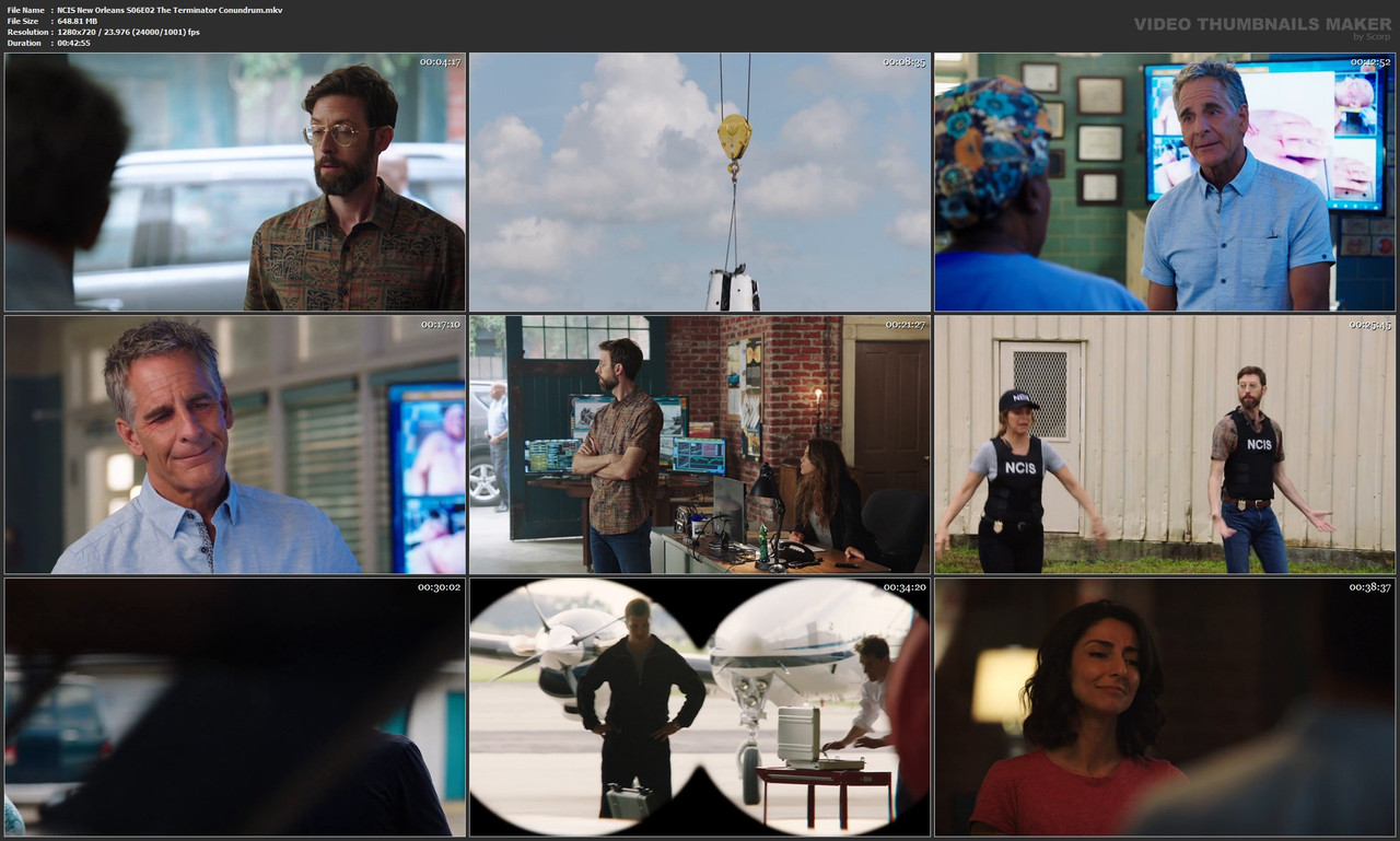 NCIS New Orleans S06E02 The Terminator Conundrum.mkv