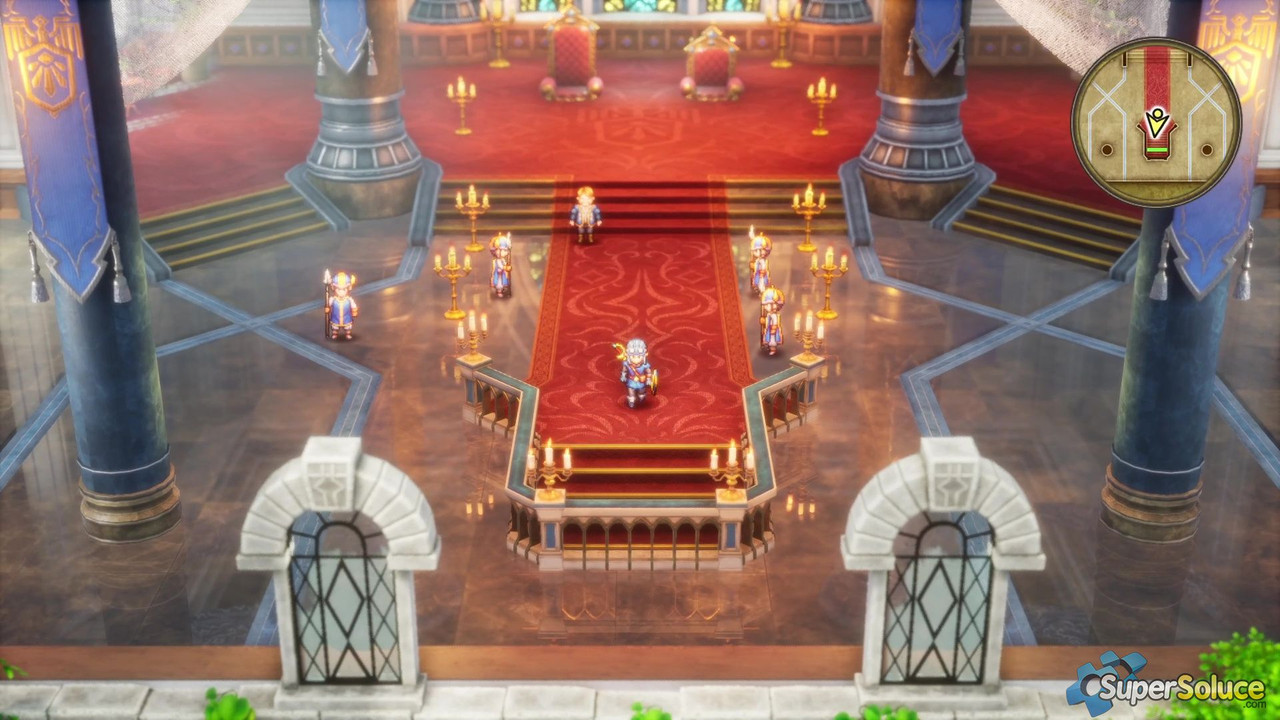 dragon quest ii hd 2d remake histoire allez parler pere roi 001