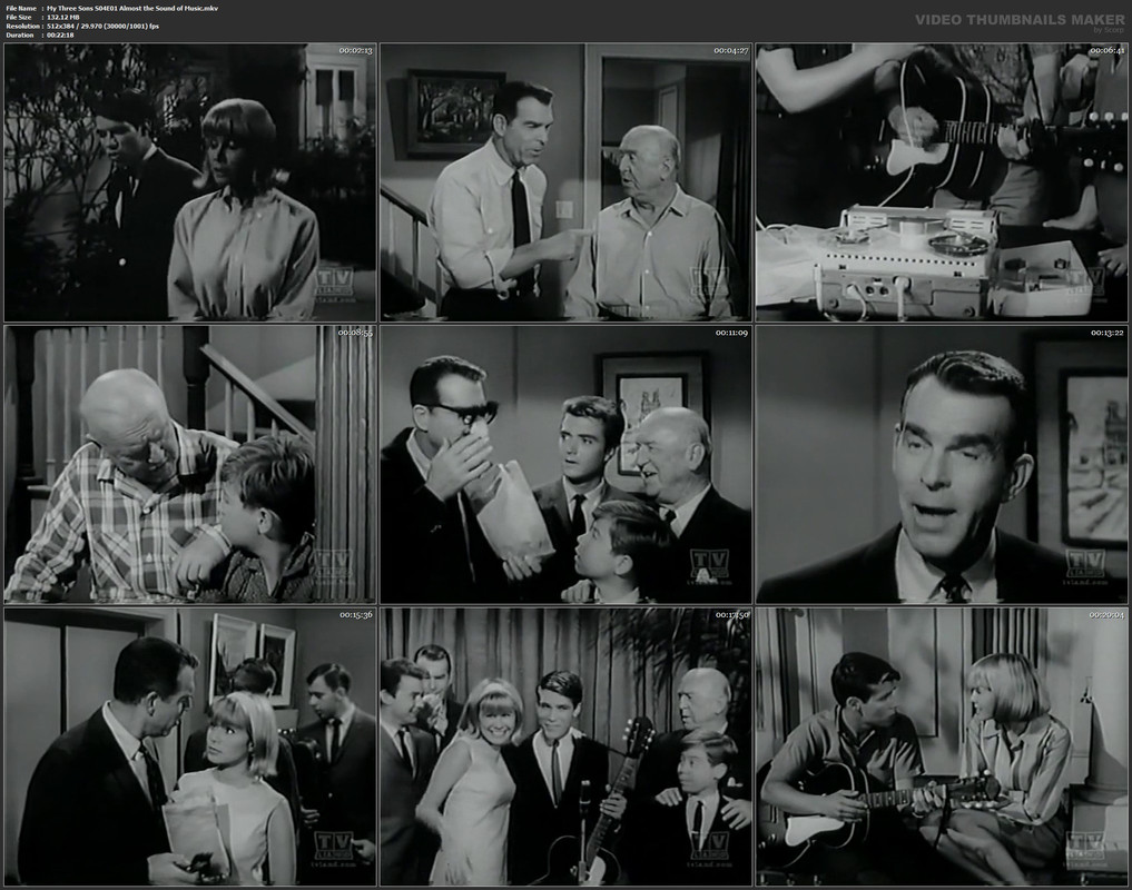 My Three Sons S04E01 Almost the Sound of Music.mkv