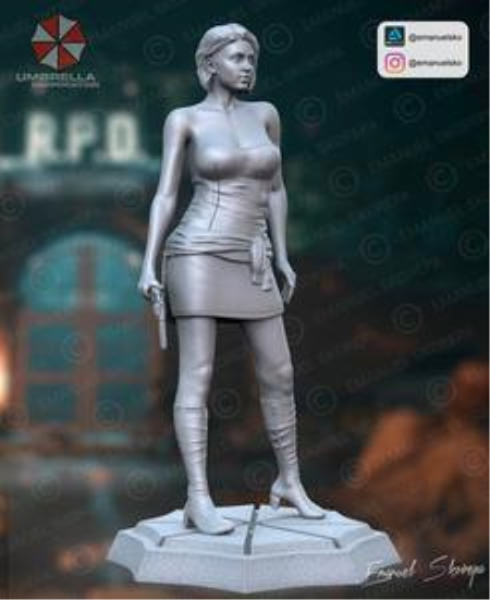 Jill Valentine – Emanuel Skorepa – 3D Print Model