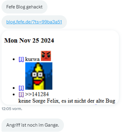 Blog bei FeFe