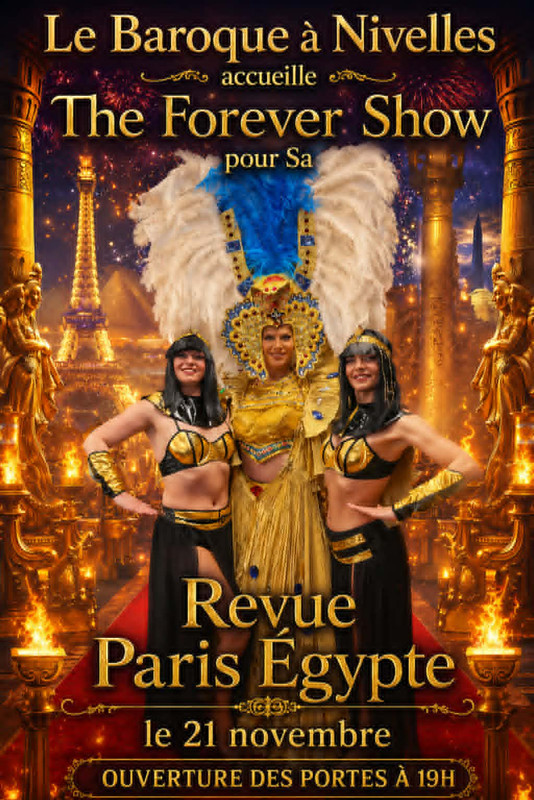 Visuel Revue Paris-Egypte - The Forever Show