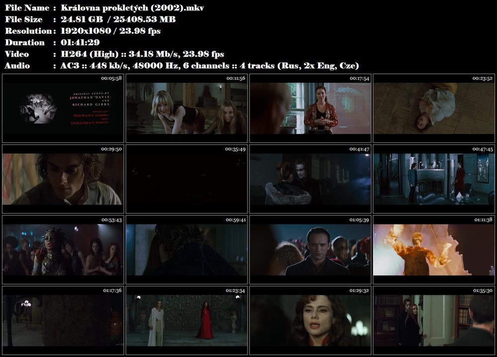Královna prokletých / Queen of the Damned (2002)