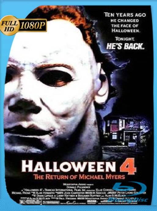 Halloween 4: El regreso de Michael Myers  (1988) BRRip [1080p] [Latino] [GoogleDrive] [RangerRojo]