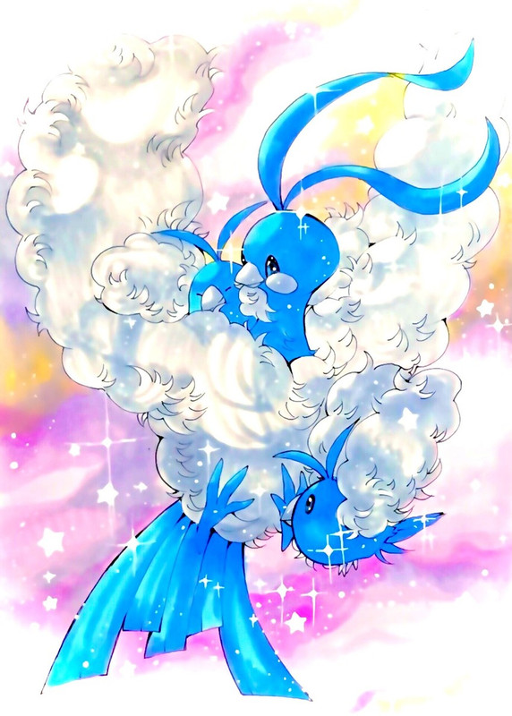 altaria-and-swablu-pokemon-drawn-by-mofu
